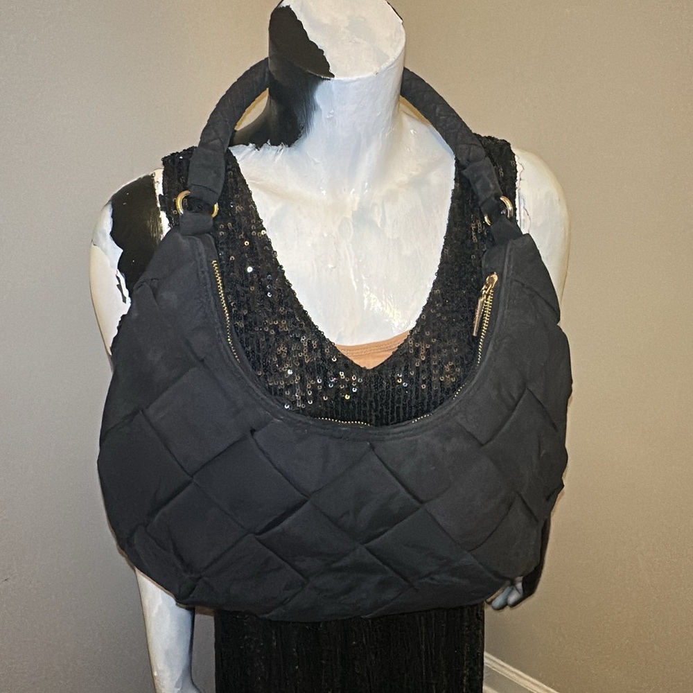 Jason Wu Black Hobo Quilted Bag